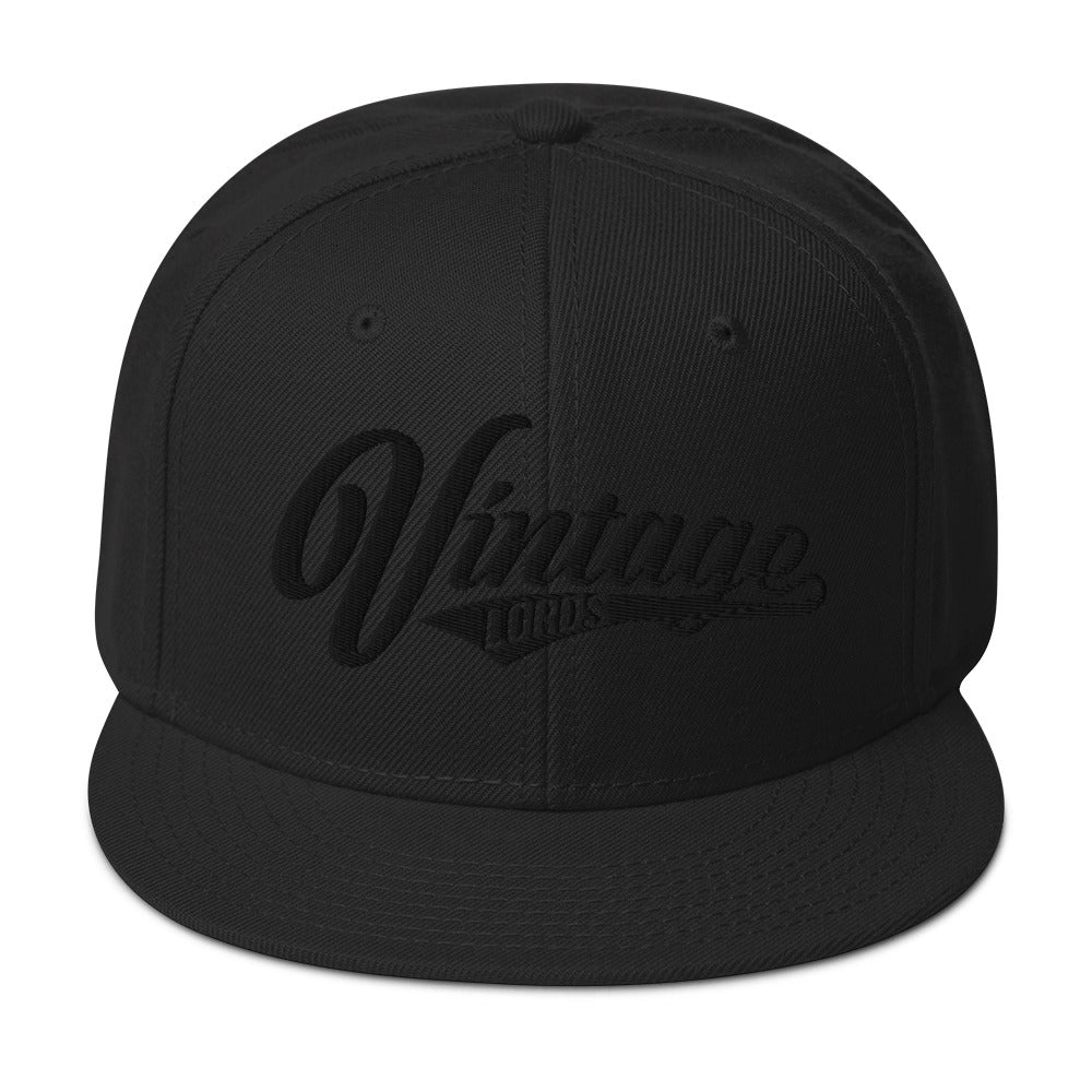 Black Tag Snapback