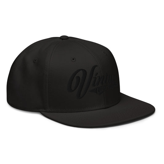 Black Tag Snapback